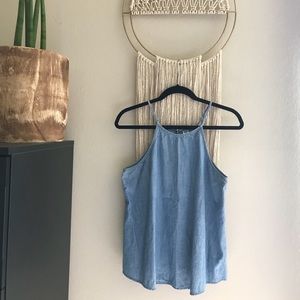 Old Navy chambray tank